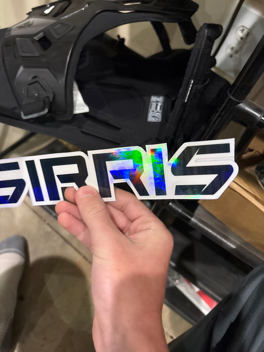 Sirris Fork Tube Decal
