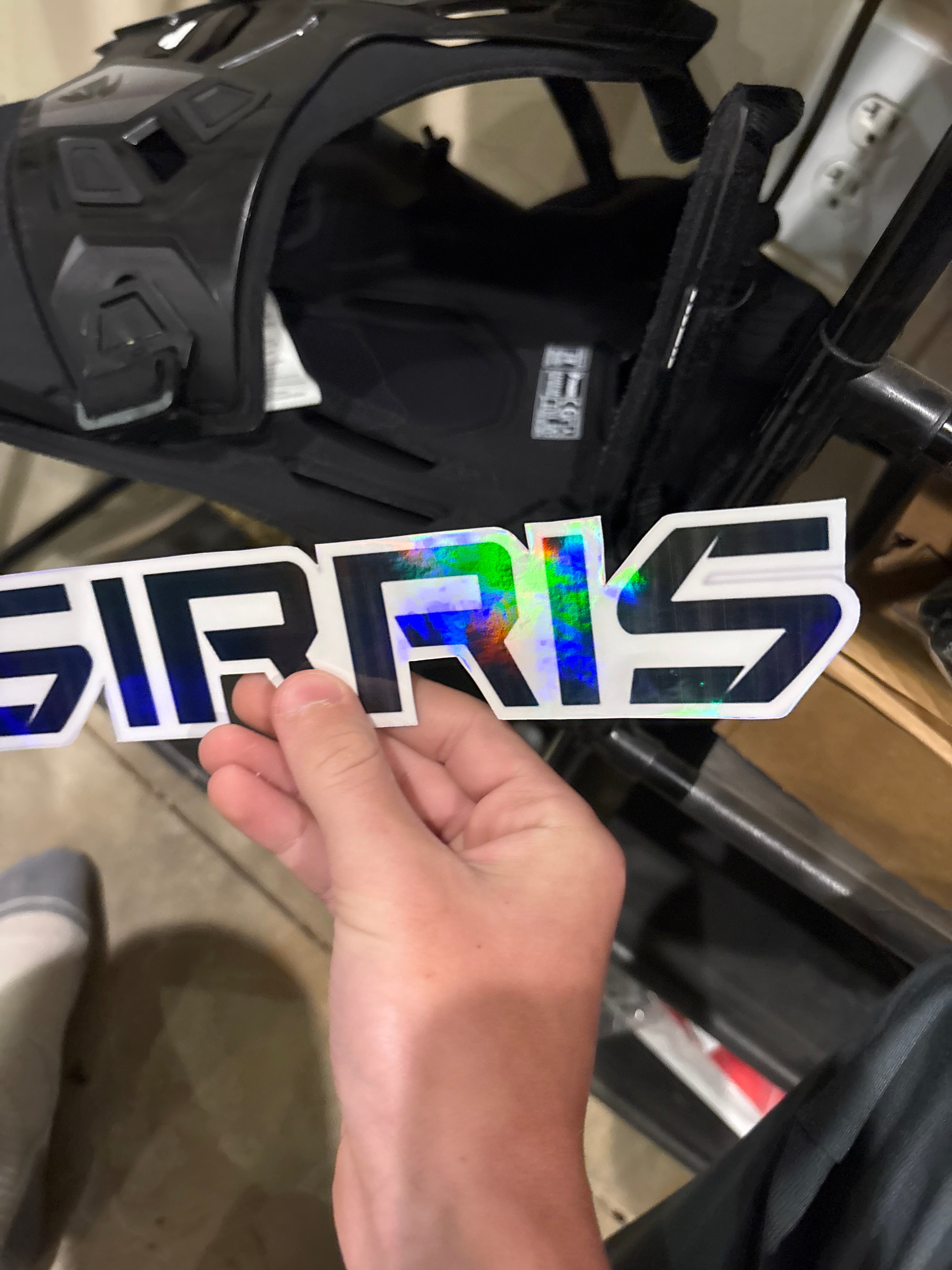 Sirris Fork Tube Decal