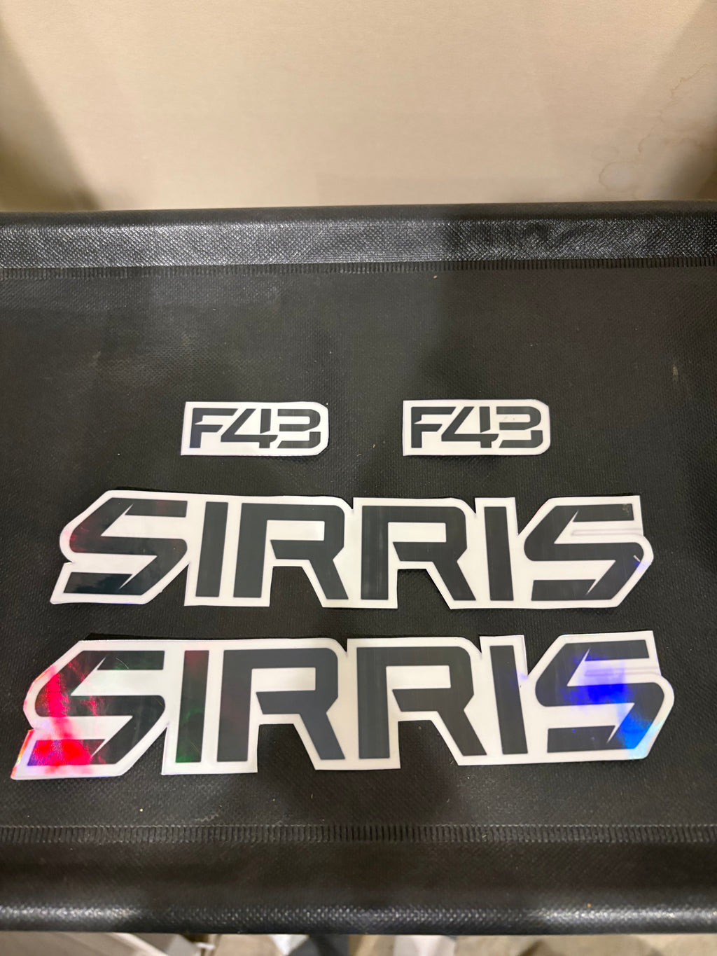 Sirris Fork Tube Decal