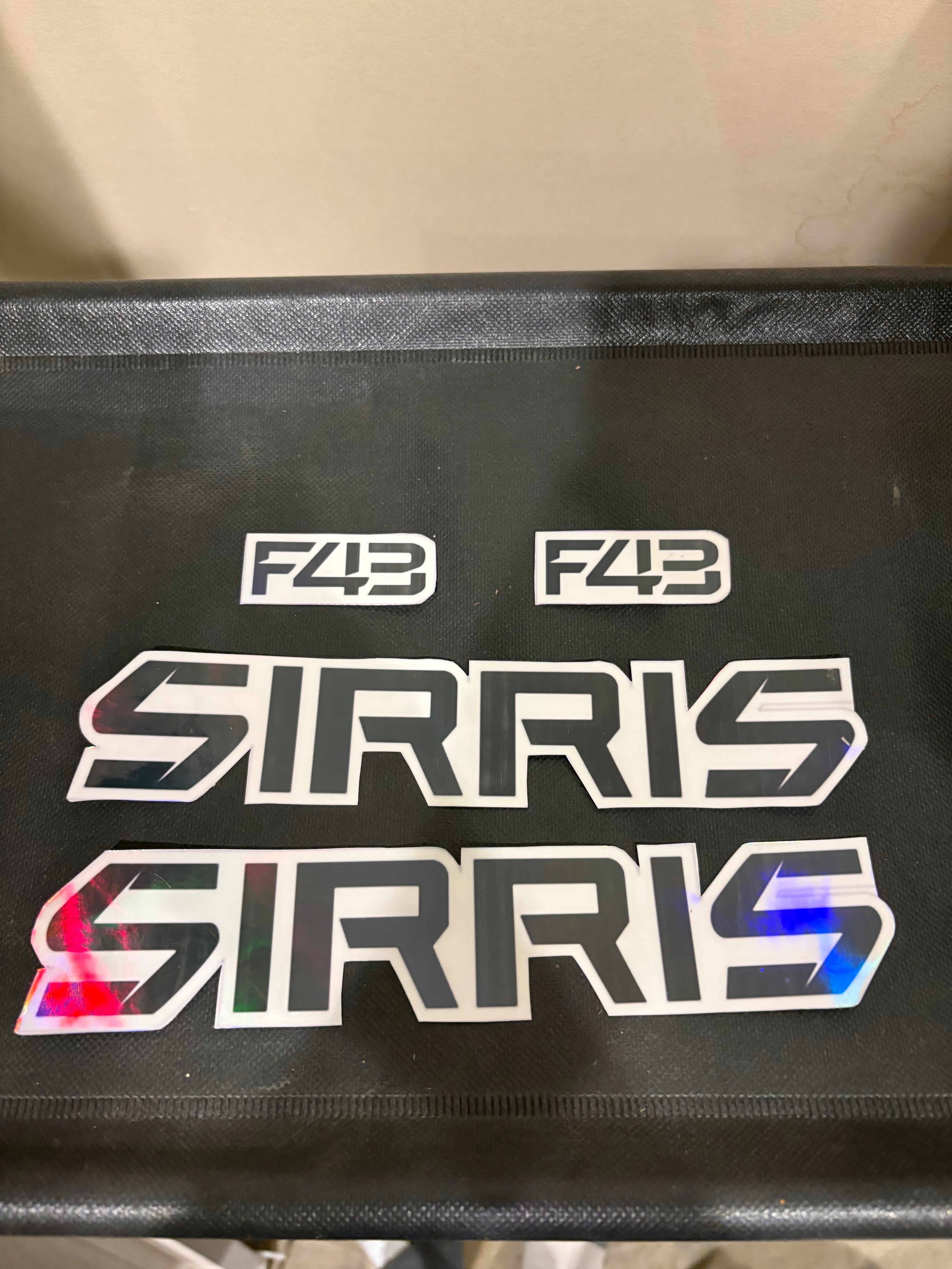 Sirris Fork Tube Decal