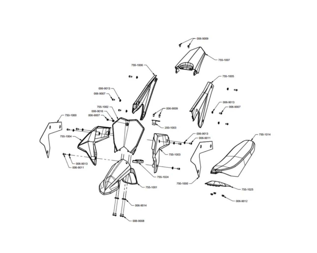 ETM RTR Plastics Titanium Bolts