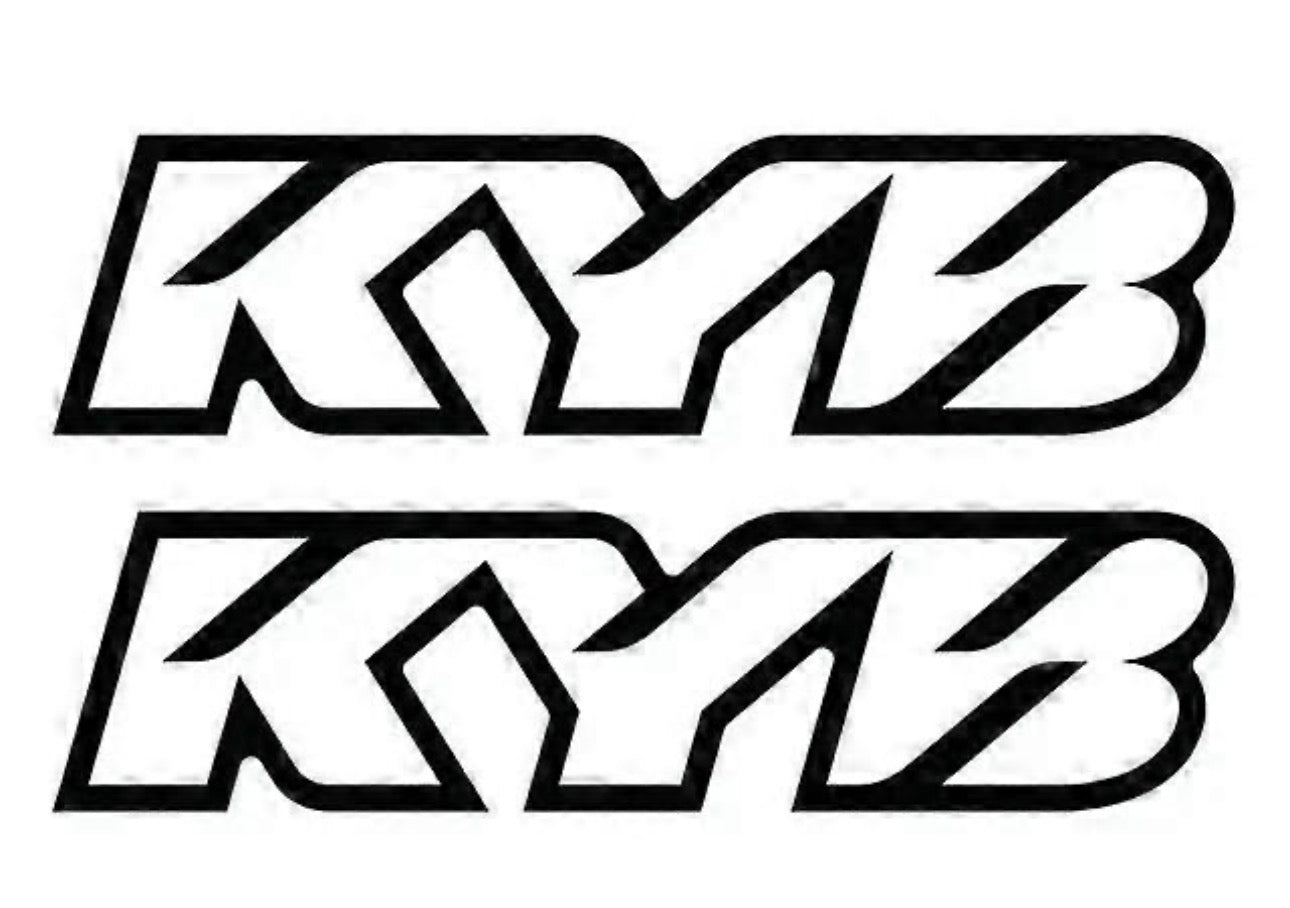 KYB Fork Stickers