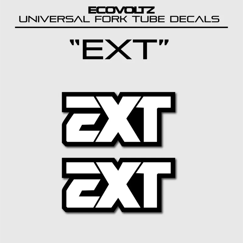 EXT Fork Stickers