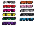 Sirris Fork Tube Decal