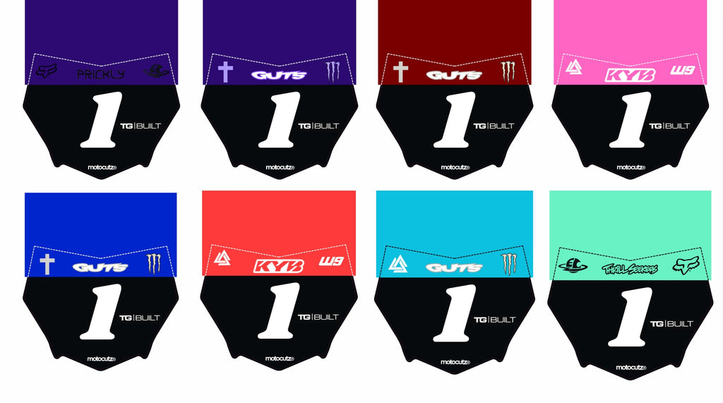 Motocutz Colored Plates