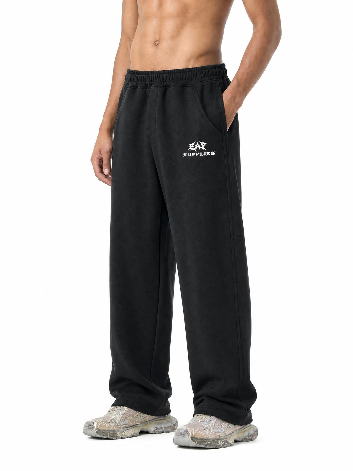 Zap Supplies Black Sweatpants