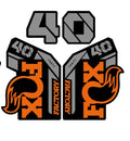 Fox 40 Fork Tube Decal